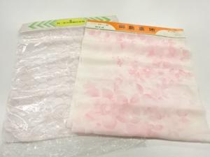 アンティーク　花模様肩裏地2本セット
